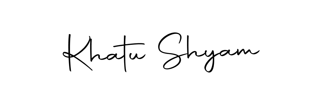 Make a beautiful signature design for name Khatu Shyam. Use this online signature maker to create a handwritten signature for free. Khatu Shyam signature style 10 images and pictures png