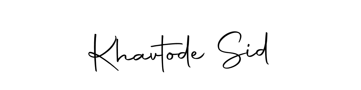 This is the best signature style for the Khavtode Sid name. Also you like these signature font (Autography-DOLnW). Mix name signature. Khavtode Sid signature style 10 images and pictures png