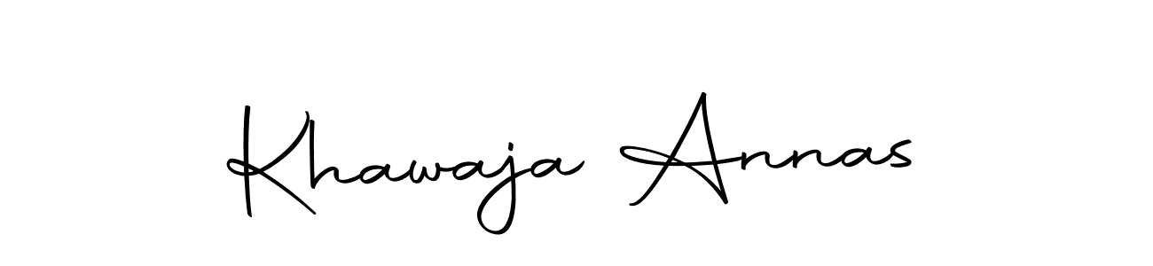 You should practise on your own different ways (Autography-DOLnW) to write your name (Khawaja Annas) in signature. don't let someone else do it for you. Khawaja Annas signature style 10 images and pictures png