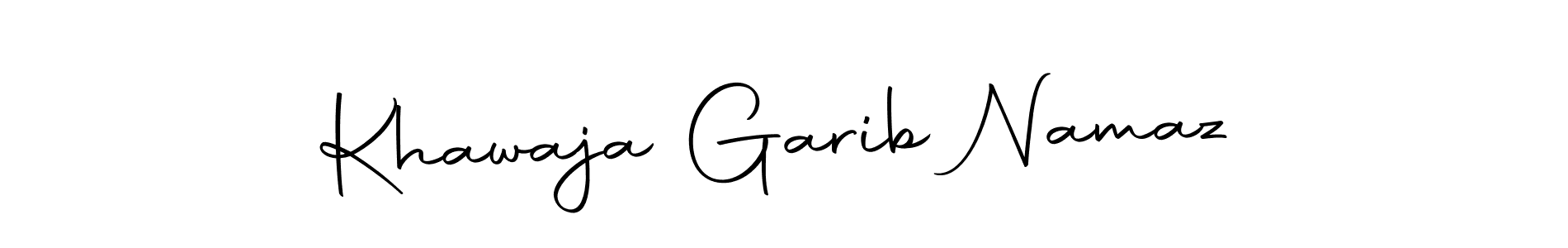 Similarly Autography-DOLnW is the best handwritten signature design. Signature creator online .You can use it as an online autograph creator for name Khawaja Garib Namaz. Khawaja Garib Namaz signature style 10 images and pictures png