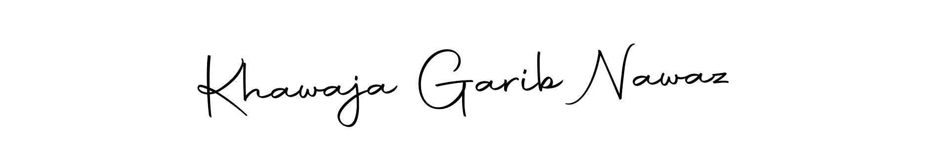 Make a beautiful signature design for name Khawaja Garib Nawaz. With this signature (Autography-DOLnW) style, you can create a handwritten signature for free. Khawaja Garib Nawaz signature style 10 images and pictures png