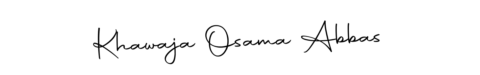 Here are the top 10 professional signature styles for the name Khawaja Osama Abbas. These are the best autograph styles you can use for your name. Khawaja Osama Abbas signature style 10 images and pictures png