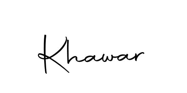 Also we have Khawar name is the best signature style. Create professional handwritten signature collection using Autography-DOLnW autograph style. Khawar signature style 10 images and pictures png