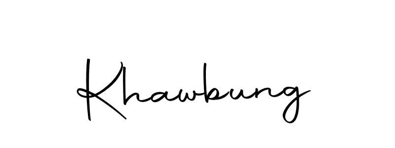 How to make Khawbung name signature. Use Autography-DOLnW style for creating short signs online. This is the latest handwritten sign. Khawbung signature style 10 images and pictures png