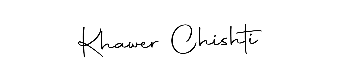 Khawer Chishti stylish signature style. Best Handwritten Sign (Autography-DOLnW) for my name. Handwritten Signature Collection Ideas for my name Khawer Chishti. Khawer Chishti signature style 10 images and pictures png