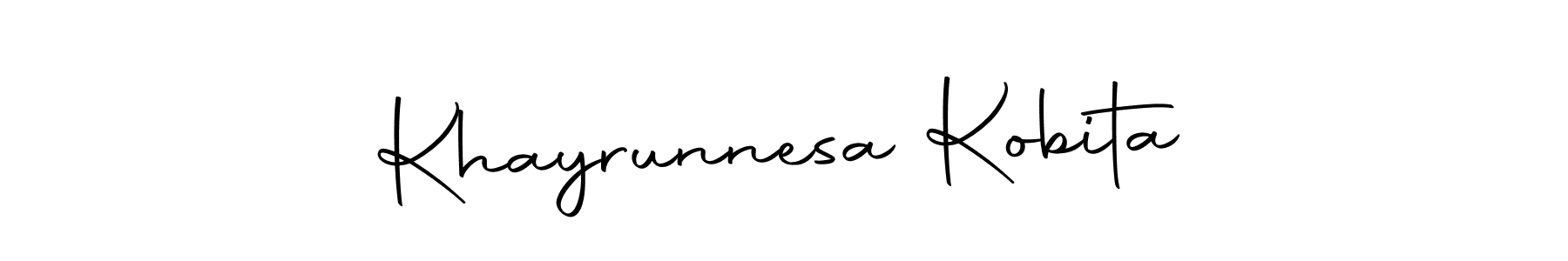 Similarly Autography-DOLnW is the best handwritten signature design. Signature creator online .You can use it as an online autograph creator for name Khayrunnesa Kobita. Khayrunnesa Kobita signature style 10 images and pictures png