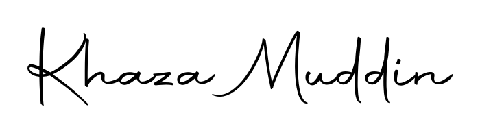 Autography-DOLnW is a professional signature style that is perfect for those who want to add a touch of class to their signature. Get Khaza Muddin name fancy signature for free. Khaza Muddin signature style 10 images and pictures png
