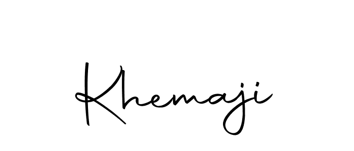 You should practise on your own different ways (Autography-DOLnW) to write your name (Khemaji) in signature. don't let someone else do it for you. Khemaji signature style 10 images and pictures png