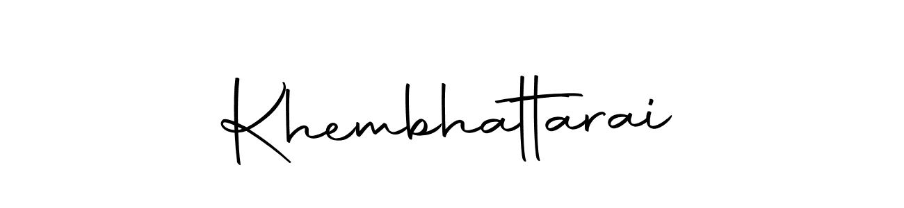 Khembhattarai stylish signature style. Best Handwritten Sign (Autography-DOLnW) for my name. Handwritten Signature Collection Ideas for my name Khembhattarai. Khembhattarai signature style 10 images and pictures png