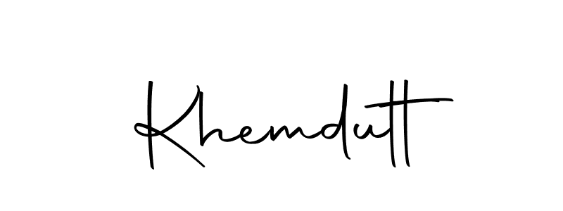 Here are the top 10 professional signature styles for the name Khemdutt. These are the best autograph styles you can use for your name. Khemdutt signature style 10 images and pictures png