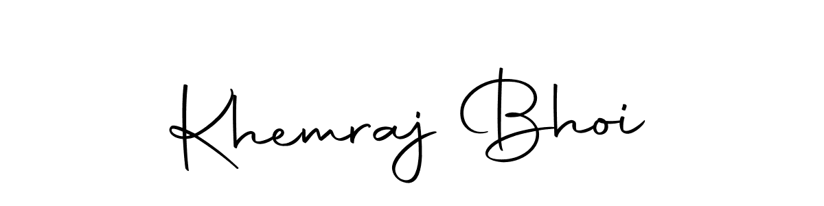 You can use this online signature creator to create a handwritten signature for the name Khemraj Bhoi. This is the best online autograph maker. Khemraj Bhoi signature style 10 images and pictures png