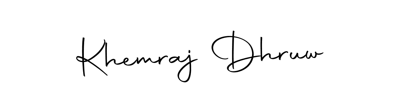 Best and Professional Signature Style for Khemraj Dhruw. Autography-DOLnW Best Signature Style Collection. Khemraj Dhruw signature style 10 images and pictures png