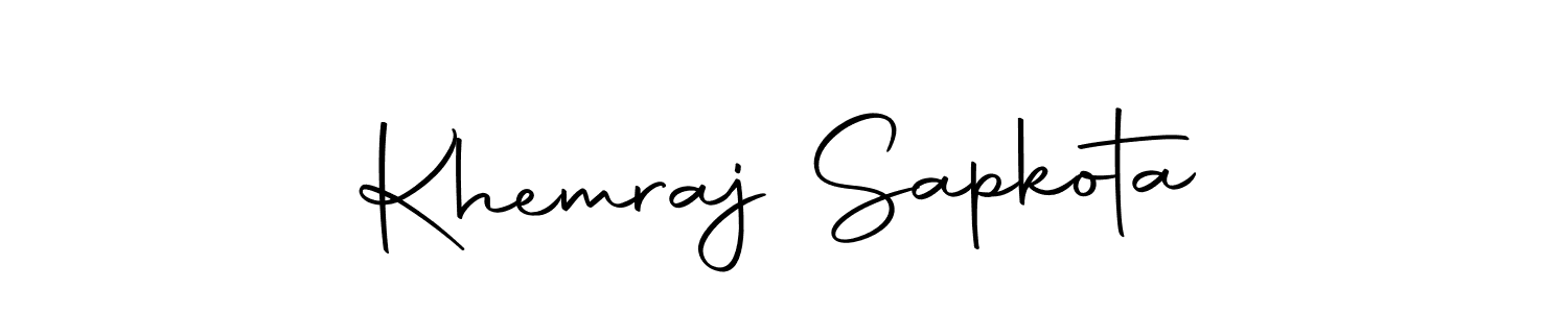 if you are searching for the best signature style for your name Khemraj Sapkota. so please give up your signature search. here we have designed multiple signature styles  using Autography-DOLnW. Khemraj Sapkota signature style 10 images and pictures png
