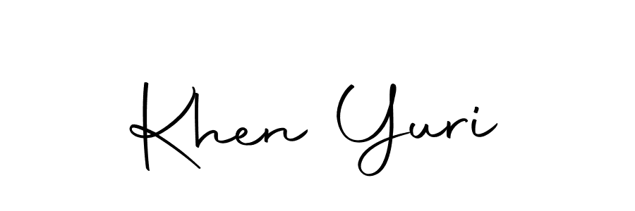 Here are the top 10 professional signature styles for the name Khen Yuri. These are the best autograph styles you can use for your name. Khen Yuri signature style 10 images and pictures png