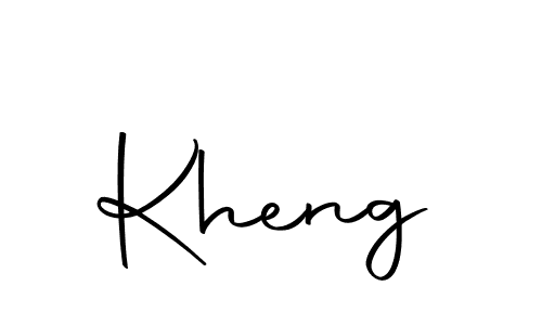 Make a beautiful signature design for name Kheng. With this signature (Autography-DOLnW) style, you can create a handwritten signature for free. Kheng signature style 10 images and pictures png