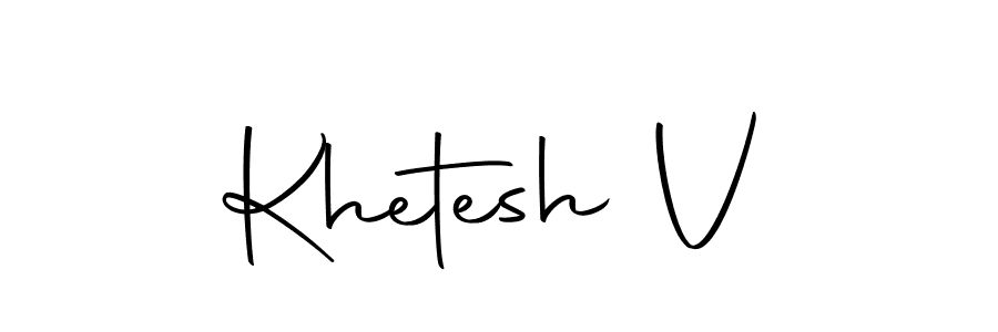 Similarly Autography-DOLnW is the best handwritten signature design. Signature creator online .You can use it as an online autograph creator for name Khetesh V. Khetesh V signature style 10 images and pictures png