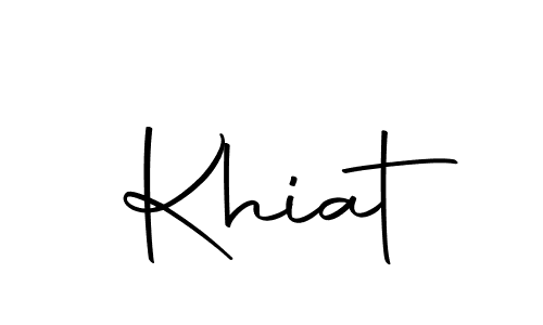 Make a short Khiat signature style. Manage your documents anywhere anytime using Autography-DOLnW. Create and add eSignatures, submit forms, share and send files easily. Khiat signature style 10 images and pictures png