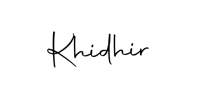 It looks lik you need a new signature style for name Khidhir. Design unique handwritten (Autography-DOLnW) signature with our free signature maker in just a few clicks. Khidhir signature style 10 images and pictures png