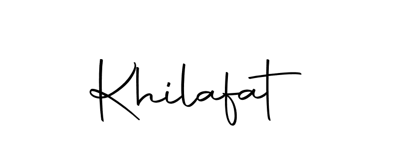 Also we have Khilafat name is the best signature style. Create professional handwritten signature collection using Autography-DOLnW autograph style. Khilafat signature style 10 images and pictures png