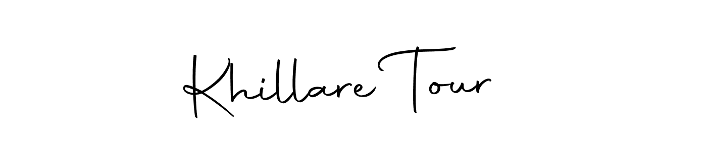 This is the best signature style for the Khillare Tour  name. Also you like these signature font (Autography-DOLnW). Mix name signature. Khillare Tour  signature style 10 images and pictures png