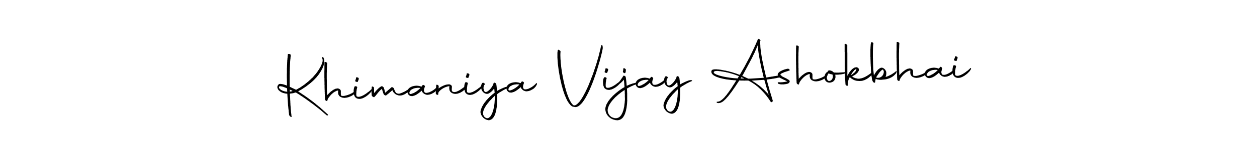 Check out images of Autograph of Khimaniya Vijay Ashokbhai name. Actor Khimaniya Vijay Ashokbhai Signature Style. Autography-DOLnW is a professional sign style online. Khimaniya Vijay Ashokbhai signature style 10 images and pictures png