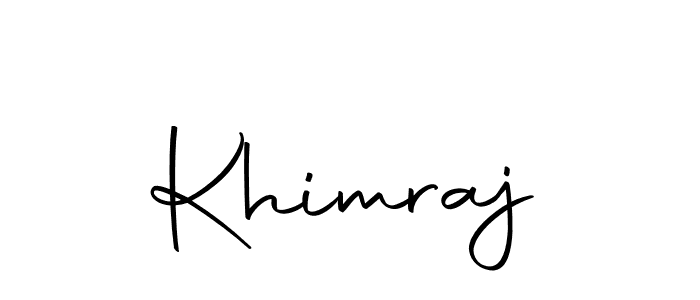 You should practise on your own different ways (Autography-DOLnW) to write your name (Khimraj) in signature. don't let someone else do it for you. Khimraj signature style 10 images and pictures png