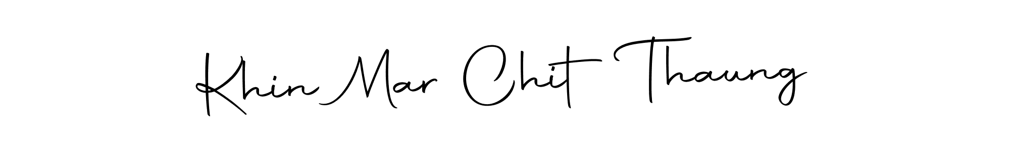 if you are searching for the best signature style for your name Khin Mar Chit Thaung. so please give up your signature search. here we have designed multiple signature styles  using Autography-DOLnW. Khin Mar Chit Thaung signature style 10 images and pictures png