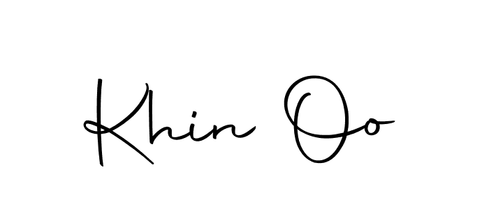 You should practise on your own different ways (Autography-DOLnW) to write your name (Khin Oo) in signature. don't let someone else do it for you. Khin Oo signature style 10 images and pictures png
