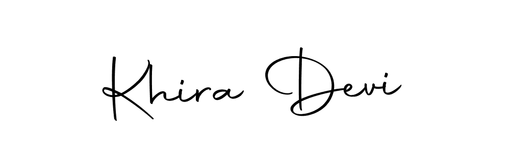 Make a beautiful signature design for name Khira Devi. Use this online signature maker to create a handwritten signature for free. Khira Devi signature style 10 images and pictures png