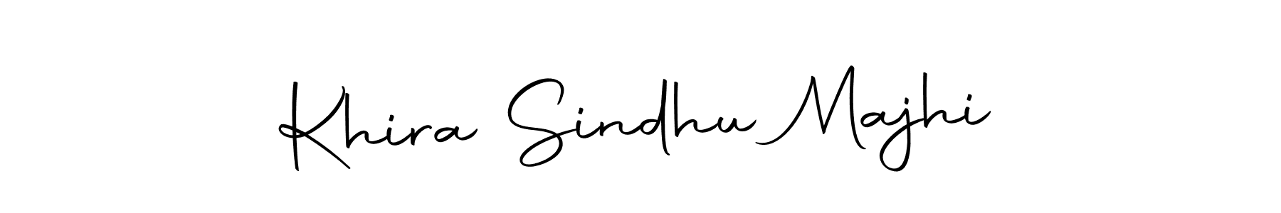 Create a beautiful signature design for name Khira Sindhu Majhi. With this signature (Autography-DOLnW) fonts, you can make a handwritten signature for free. Khira Sindhu Majhi signature style 10 images and pictures png