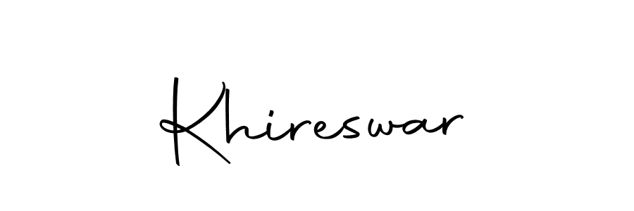 Also You can easily find your signature by using the search form. We will create Khireswar name handwritten signature images for you free of cost using Autography-DOLnW sign style. Khireswar signature style 10 images and pictures png