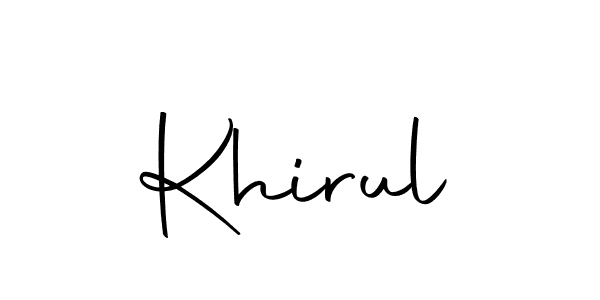 Here are the top 10 professional signature styles for the name Khirul. These are the best autograph styles you can use for your name. Khirul signature style 10 images and pictures png