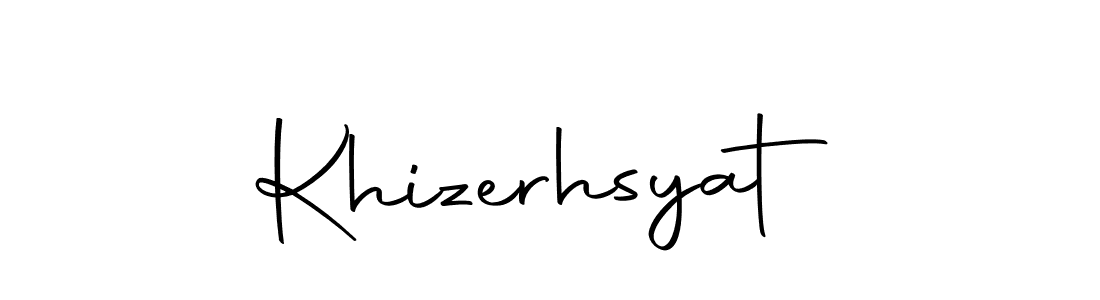 You should practise on your own different ways (Autography-DOLnW) to write your name (Khizerhsyat) in signature. don't let someone else do it for you. Khizerhsyat signature style 10 images and pictures png