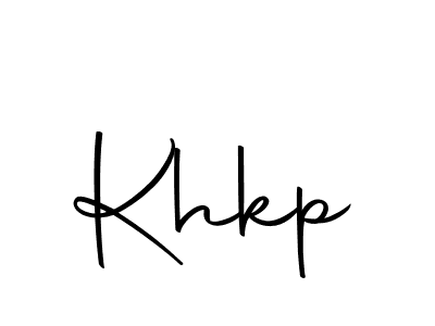 if you are searching for the best signature style for your name Khkp. so please give up your signature search. here we have designed multiple signature styles  using Autography-DOLnW. Khkp signature style 10 images and pictures png
