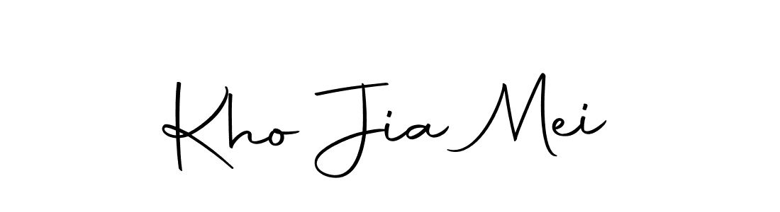 Also we have Kho Jia Mei name is the best signature style. Create professional handwritten signature collection using Autography-DOLnW autograph style. Kho Jia Mei signature style 10 images and pictures png