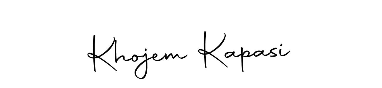 Khojem Kapasi stylish signature style. Best Handwritten Sign (Autography-DOLnW) for my name. Handwritten Signature Collection Ideas for my name Khojem Kapasi. Khojem Kapasi signature style 10 images and pictures png