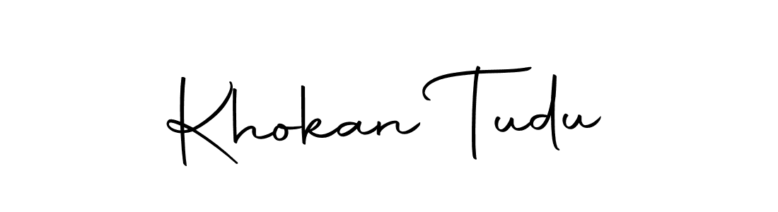 You should practise on your own different ways (Autography-DOLnW) to write your name (Khokan Tudu) in signature. don't let someone else do it for you. Khokan Tudu signature style 10 images and pictures png