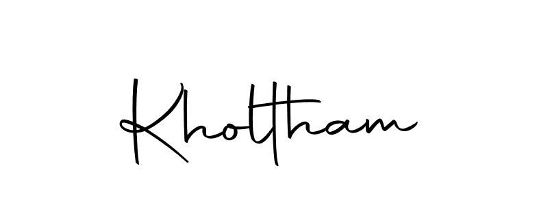 Also we have Kholtham name is the best signature style. Create professional handwritten signature collection using Autography-DOLnW autograph style. Kholtham signature style 10 images and pictures png