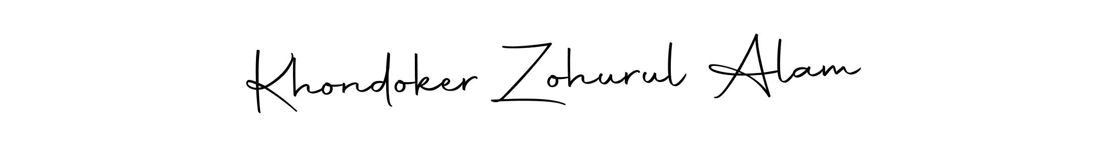You can use this online signature creator to create a handwritten signature for the name Khondoker Zohurul Alam. This is the best online autograph maker. Khondoker Zohurul Alam signature style 10 images and pictures png
