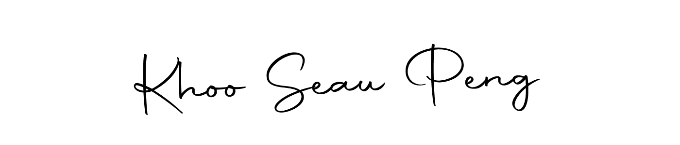 Best and Professional Signature Style for Khoo Seau Peng. Autography-DOLnW Best Signature Style Collection. Khoo Seau Peng signature style 10 images and pictures png