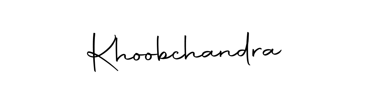 Make a short Khoobchandra signature style. Manage your documents anywhere anytime using Autography-DOLnW. Create and add eSignatures, submit forms, share and send files easily. Khoobchandra signature style 10 images and pictures png