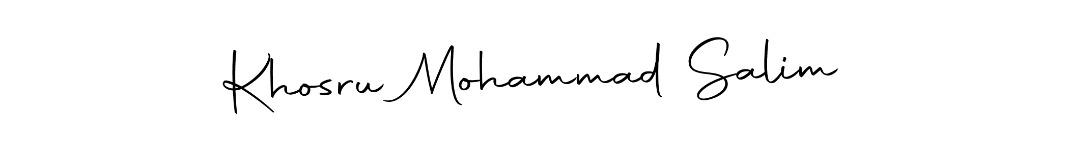 Here are the top 10 professional signature styles for the name Khosru Mohammad Salim. These are the best autograph styles you can use for your name. Khosru Mohammad Salim signature style 10 images and pictures png