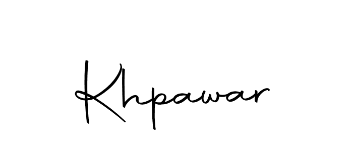 Also we have Khpawar name is the best signature style. Create professional handwritten signature collection using Autography-DOLnW autograph style. Khpawar signature style 10 images and pictures png