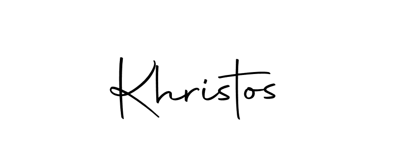 Similarly Autography-DOLnW is the best handwritten signature design. Signature creator online .You can use it as an online autograph creator for name Khristos. Khristos signature style 10 images and pictures png