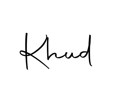 Make a beautiful signature design for name Khud. Use this online signature maker to create a handwritten signature for free. Khud signature style 10 images and pictures png