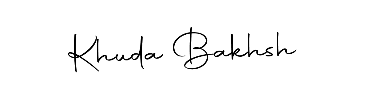 Khuda Bakhsh stylish signature style. Best Handwritten Sign (Autography-DOLnW) for my name. Handwritten Signature Collection Ideas for my name Khuda Bakhsh. Khuda Bakhsh signature style 10 images and pictures png