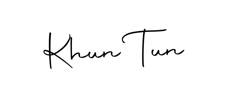 The best way (Autography-DOLnW) to make a short signature is to pick only two or three words in your name. The name Khun Tun include a total of six letters. For converting this name. Khun Tun signature style 10 images and pictures png