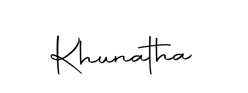 Autography-DOLnW is a professional signature style that is perfect for those who want to add a touch of class to their signature. It is also a great choice for those who want to make their signature more unique. Get Khunatha name to fancy signature for free. Khunatha signature style 10 images and pictures png