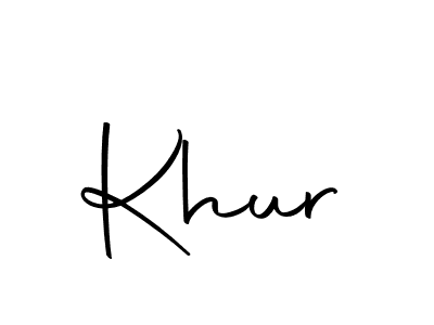 Make a beautiful signature design for name Khur. Use this online signature maker to create a handwritten signature for free. Khur signature style 10 images and pictures png