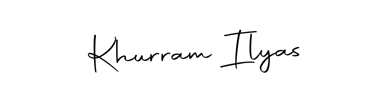 How to make Khurram Ilyas signature? Autography-DOLnW is a professional autograph style. Create handwritten signature for Khurram Ilyas name. Khurram Ilyas signature style 10 images and pictures png